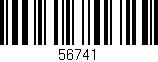 Código de barras (EAN, GTIN, SKU, ISBN): '56741'