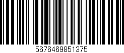 Código de barras (EAN, GTIN, SKU, ISBN): '5676469851375'