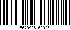 Código de barras (EAN, GTIN, SKU, ISBN): '5679936163926'