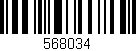 Código de barras (EAN, GTIN, SKU, ISBN): '568034'