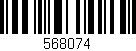 Código de barras (EAN, GTIN, SKU, ISBN): '568074'