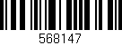 Código de barras (EAN, GTIN, SKU, ISBN): '568147'