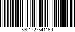 Código de barras (EAN, GTIN, SKU, ISBN): '5681727541158'