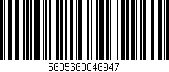 Código de barras (EAN, GTIN, SKU, ISBN): '5685660046947'