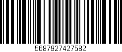Código de barras (EAN, GTIN, SKU, ISBN): '5687927427582'