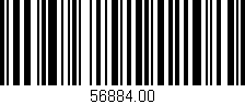Código de barras (EAN, GTIN, SKU, ISBN): '56884.00'