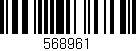 Código de barras (EAN, GTIN, SKU, ISBN): '568961'