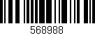Código de barras (EAN, GTIN, SKU, ISBN): '568988'