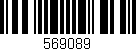 Código de barras (EAN, GTIN, SKU, ISBN): '569089'