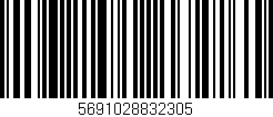Código de barras (EAN, GTIN, SKU, ISBN): '5691028832305'