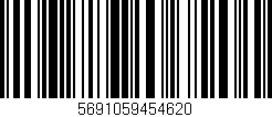 Código de barras (EAN, GTIN, SKU, ISBN): '5691059454620'