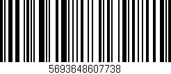Código de barras (EAN, GTIN, SKU, ISBN): '5693648607738'