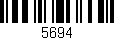 Código de barras (EAN, GTIN, SKU, ISBN): '5694'