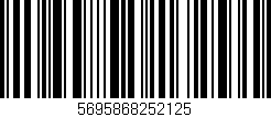Código de barras (EAN, GTIN, SKU, ISBN): '5695868252125'