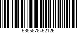 Código de barras (EAN, GTIN, SKU, ISBN): '5695878452126'