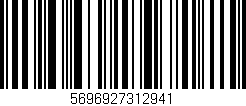 Código de barras (EAN, GTIN, SKU, ISBN): '5696927312941'