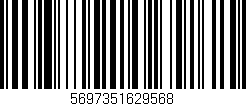 Código de barras (EAN, GTIN, SKU, ISBN): '5697351629568'