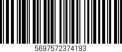 Código de barras (EAN, GTIN, SKU, ISBN): '5697572374193'
