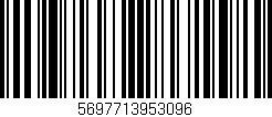 Código de barras (EAN, GTIN, SKU, ISBN): '5697713953096'