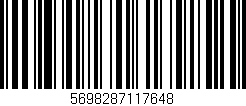 Código de barras (EAN, GTIN, SKU, ISBN): '5698287117648'