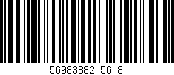 Código de barras (EAN, GTIN, SKU, ISBN): '5698388215618'