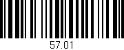 Código de barras (EAN, GTIN, SKU, ISBN): '57.01'