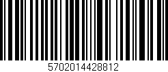 Código de barras (EAN, GTIN, SKU, ISBN): '5702014428812'