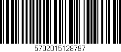Código de barras (EAN, GTIN, SKU, ISBN): '5702015128797'