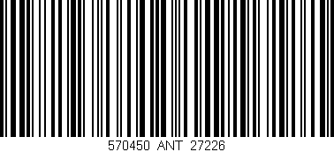 Código de barras (EAN, GTIN, SKU, ISBN): '570450_ANT_27226'