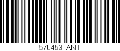 Código de barras (EAN, GTIN, SKU, ISBN): '570453_ANT'