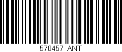 Código de barras (EAN, GTIN, SKU, ISBN): '570457_ANT'