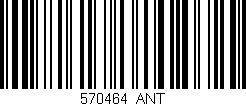 Código de barras (EAN, GTIN, SKU, ISBN): '570464_ANT'
