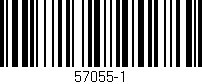 Código de barras (EAN, GTIN, SKU, ISBN): '57055-1'