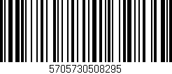 Código de barras (EAN, GTIN, SKU, ISBN): '5705730508295'