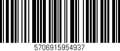 Código de barras (EAN, GTIN, SKU, ISBN): '5706915954937'