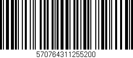 Código de barras (EAN, GTIN, SKU, ISBN): '570764311255200'