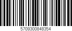 Código de barras (EAN, GTIN, SKU, ISBN): '5709300848354'