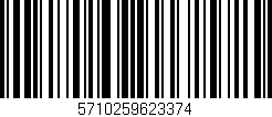 Código de barras (EAN, GTIN, SKU, ISBN): '5710259623374'
