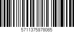 Código de barras (EAN, GTIN, SKU, ISBN): '5711375978065'