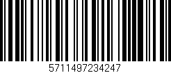 Código de barras (EAN, GTIN, SKU, ISBN): '5711497234247'