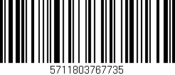 Código de barras (EAN, GTIN, SKU, ISBN): '5711803767735'