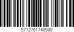 Código de barras (EAN, GTIN, SKU, ISBN): '5712761748590'