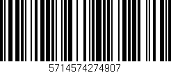 Código de barras (EAN, GTIN, SKU, ISBN): '5714574274907'