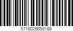 Código de barras (EAN, GTIN, SKU, ISBN): '5716026659188'