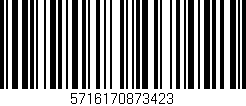 Código de barras (EAN, GTIN, SKU, ISBN): '5716170873423'