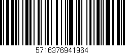 Código de barras (EAN, GTIN, SKU, ISBN): '5716376941964'