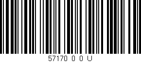 Código de barras (EAN, GTIN, SKU, ISBN): '57170_0_0_U'