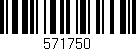 Código de barras (EAN, GTIN, SKU, ISBN): '571750'