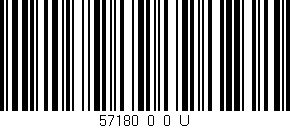 Código de barras (EAN, GTIN, SKU, ISBN): '57180_0_0_U'