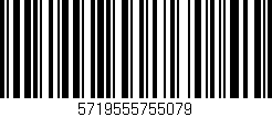 Código de barras (EAN, GTIN, SKU, ISBN): '5719555755079'